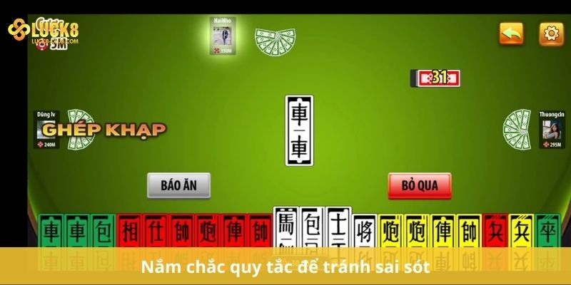 Nắm chắc quy tắc để tránh sai sót