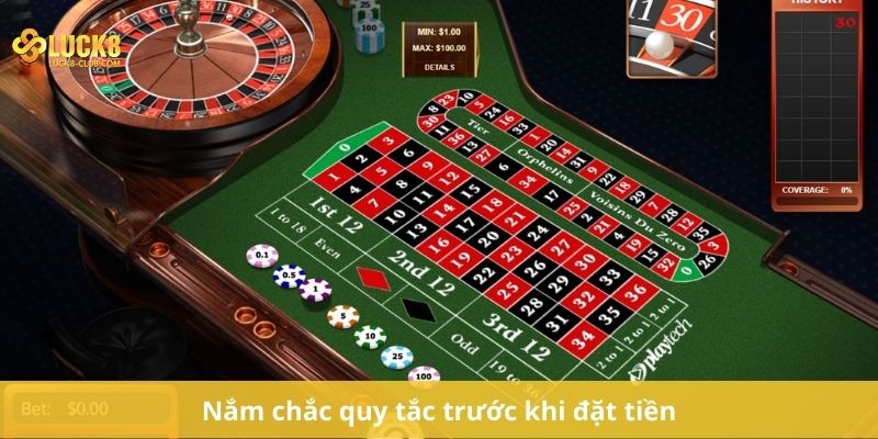 Nắm chắc quy tắc trước khi đặt tiền