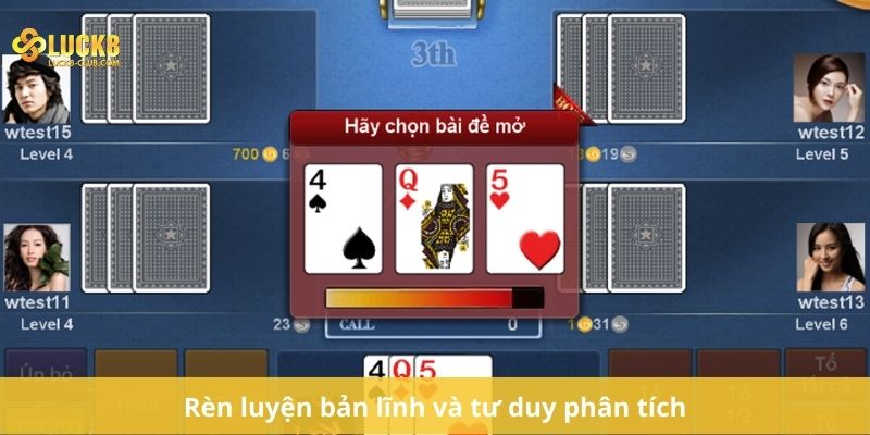 Rèn luyện bản lĩnh và tư duy phân tích