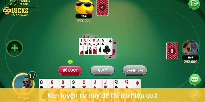 Rèn luyện tư duy để tối ưu hiệu quả